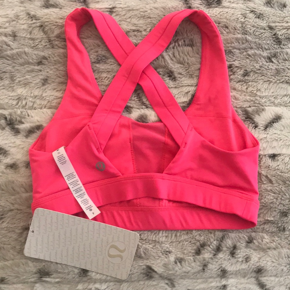 LuluLemon Hot Pink Sports Bra
